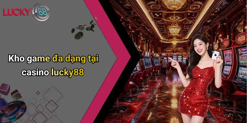Casino Lucky88 2 Kho game đa dạng tại casino lucky88
