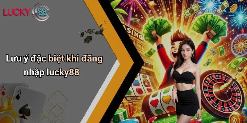 Đăng Nhập Lucky88: Trải Nghiệm Cược Đỉnh Cao, An Toàn Và Tiện Lợi 4 Lưu ý đặc biệt khi đăng nhập lucky88